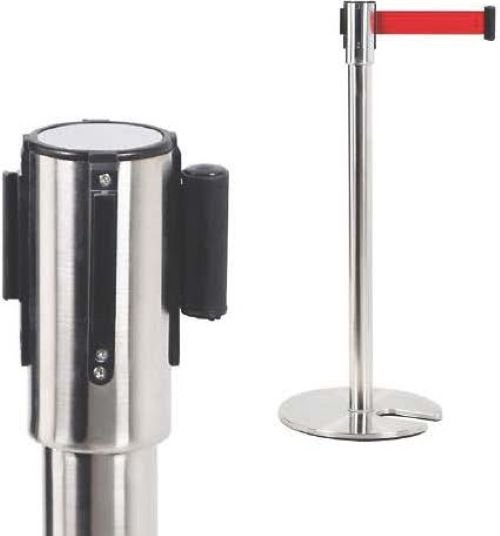 U Shaped Retractable Belt Queue Stanchions